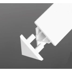 Ravak Embout de bande de recouvrement 10, blanc (XB430001001)