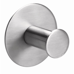 Crochet de sale de bain, sans vis PowerButton, chrome brossé (59330-00000-01)