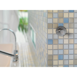 Crochet de sale de bain, sans vis PowerButton, chrome brossé (59330-00000-01)