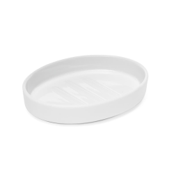 Feel porte-savon en céramique, blanc (SATDFEEL39BI)