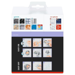 Tesa  Moon Porte-papier toilette de  style industriel en métal, noir mat (40560-00000-00)