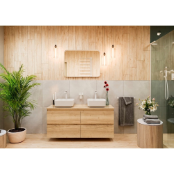 Mood porte-serviettes en acier inoxydable, fixation sans vis, blanc (SATDMOOD23B)