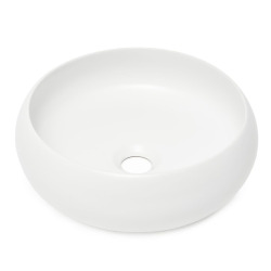 Swiss Aqua Technologies Feel lavabo à poser 36x36 cm mat sans trop-plein (SATUMFEEL3636M)