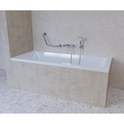  Poignée de baignoire murale Multi 39 cm, inox (MAD501BNRZ)
