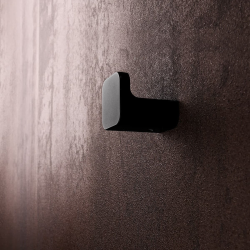  Maya Crochet de salle de bains, noir mat (MAC2905490)