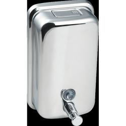 BEMETA Distributeur de savon en acier inoxydable, chrome (DM1250NRZ)