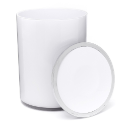 Optima Poubelle à poser 5 l, blanc mat (KOSPLASTBI)