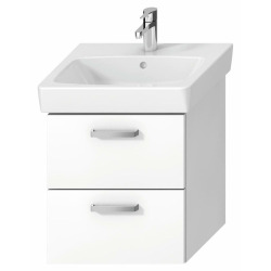Jika (Groupe Roca) Meuble de salle de bain sous lavabo Jika Lyra Plus Viva 49x41,6x55 cm blanc (H40J3834023001)