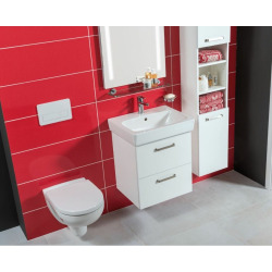 Jika (Groupe Roca) Meuble de salle de bain sous lavabo Jika Lyra Plus Viva 49x41,6x55 cm blanc (H40J3834023001)