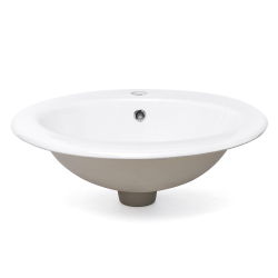 Hansgrohe Lavabo à encastrer Multi Eur 51x45,5 cm trou pour robinet au centre (1791NEW)