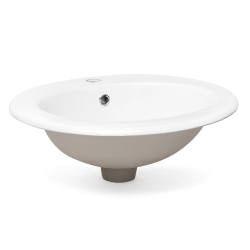 Hansgrohe Lavabo à encastrer Multi Eur 51x45,5 cm trou pour robinet au centre (1791NEW)