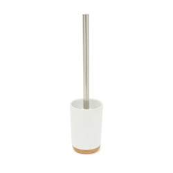 Swiss Aqua Technologies Ella Brosse WC , bois/blanc (SATDELLA37BI)