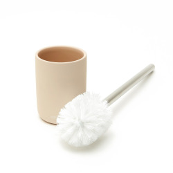 Swiss Aqua Technologies Infinitio Brosse WC, Beige (SATDINFI37BE)