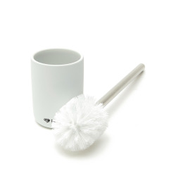 Swiss Aqua Technologies Infinitio Brosse WC, Blanc (SATDINFI37BI)