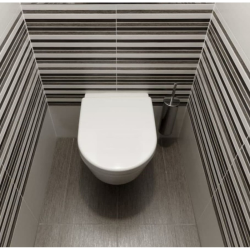 Optima Brosse WC, inox (STETKA)