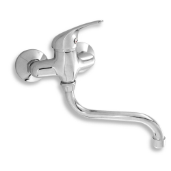 Novaservis Mélangeur évier Novaservis Titania Iris avec bras articulé 100 mm chrome 92074/T.0