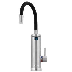 Novaservis Mitigeur d'évier sur pied avec chauffe-eau électrique, acier inoxydable (OB500)