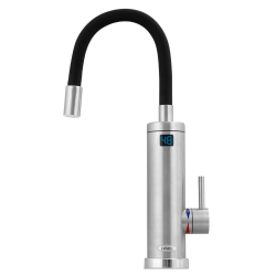 Novaservis Mitigeur d'évier sur pied avec chauffe-eau électrique, acier inoxydable (OB500)
