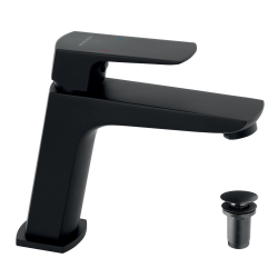 Novaservis Robinet de lavabo Novaservis Nobles EGO avec setchets noir 43003,5