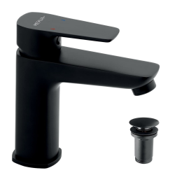 Novaservis Mélangeur de lavabo Novaservis Metalia 58 avec clic-clamp noir 58003,5