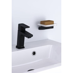 Ravak Mélangeur lavabo Ravak 10° Free noir sans bec noir X070150