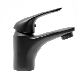 S-Line Pro mélangeur de lavabo sans bec noir SIKOBSLPRO271C