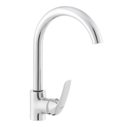 Siko S-Line Pro miscelatore da cucina con braccio girevole, cromo (SIKOBSLPRO280)