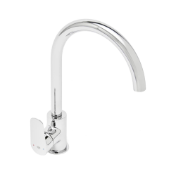 Swiss Aqua Technologies Mitigeur d'évier Swiss Aqua Technologies Mood avec bras pivotant chromé SATBSMOOD280K