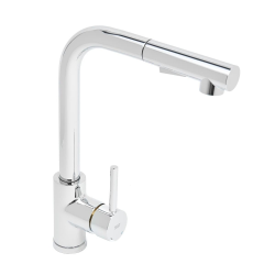 Siko Mitigeur d'évier SAT bras articulé chrome SATBSD289L