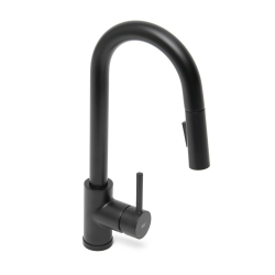 Siko Mitigeur d'évier SAT bras articulé noir mat SATBSD289KC