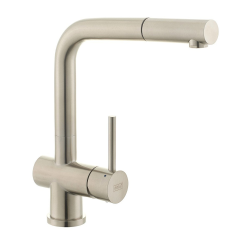 SIKO Mélangeur évier avec douchette extractible acier inoxydable STNRZ285