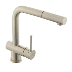 SIKO Mélangeur évier avec douchette extractible acier inoxydable STNRZ285