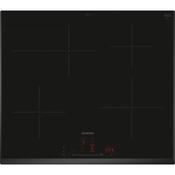 Siemens iQ300 Plaque de cuisson à induction 60 cm 4 foyers, noir (EH65KHFB1E)