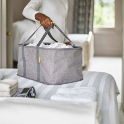 Hold-All™ panier à linge pliable 35L, gris (50023)