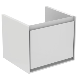 CONNECT AIR Meuble pour lavabo Cube 55 cm, 400 x 485 x 412 mm Couleur Chêne grisé (E0844PS)