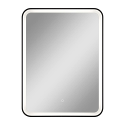 Feel 80x60 cm miroir rectangulaire, cadre en aluminium, noir (SATZFEEL6080CE)