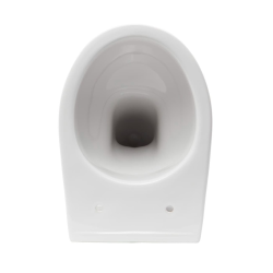 S-line Pro Cuvette suspendue avec vidange horizontal + Abattant, Blanc  (S-LinePro)