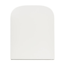 B-Way abattant WC amovible SoftClose, charnières en acier, blanc (SAT2168P)