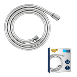 VitalioFlex Silver flexible de douche anti-torsion 150 cm, chrome (G27505001)