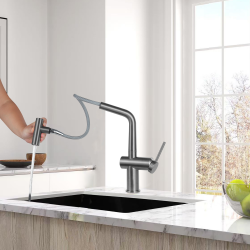 Grohe K400 Evier en quartz composite avec égouttoir réversible 780x500 mm + Ceramia Timeless mitigeur (G31639TML1BGM-SET)