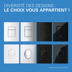 Pack WC Bâti-support Rapid SLX + WC lavant suspendu Sensia Alpine + Fixations murales + Set d'isolation phonique (G36509SH0)