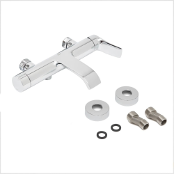  Infinitio mitigeur de baignoire monocommande mural, entraxe 150 mm, sans ensemble de douche, chrome (SATBSINF222)