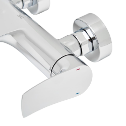 Infinitio mitigeur de baignoire mural entraxe 150 mm sans ensemble de douche, chrome (SATBSINF222)