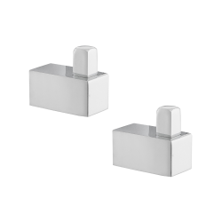 Multi crochet de salle de bain, chrome (ELE21)