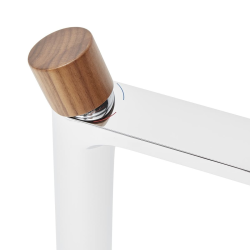 Mitigeur lavabo haut SAT Fusion sans bonde bois foncé (SATBSFU285DT)