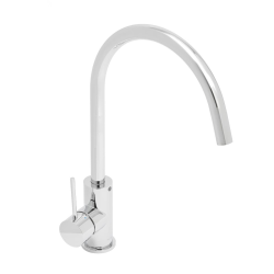 Swiss Aqua Technologies Aurum mitigeur de cuisine 36,3 cm à levier avec bras pivotant, chrome brillant (SATBAUR280CR)