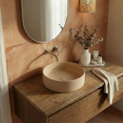 Ceramia PixL vasque à poser Infinitio, 36 x 12,5 cm, sans trop-plein, moka (CEPX3636MOM)