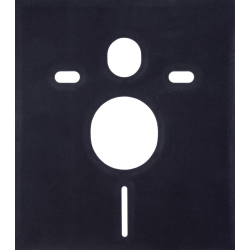 Multi insert mural insonorisant pour WC suspendus, gris anthracite (VLOZKAWCA)