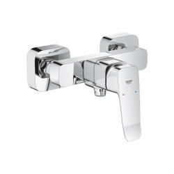 Dice mitigeur douche mural à levier 150 mm sans ensemble de douche, chrome brillant (1018740000)