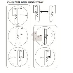 Meuble de salle de bain haut Naturel Ancona 40x20 cm acacia (ANCONAV40DV)